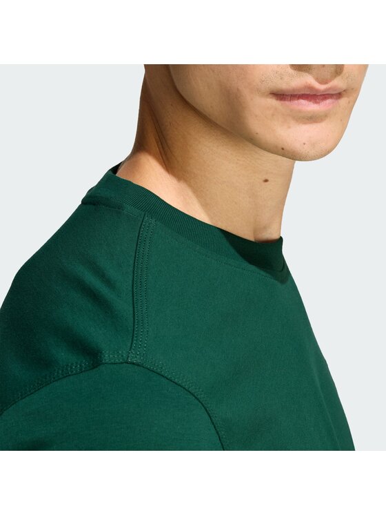 adidas adidas T-shirt Trefoil Essentials KD1323 Verde Regular Fit