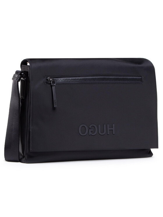 HUGO Hugo Borsa Record Messenger 50445779 Nero