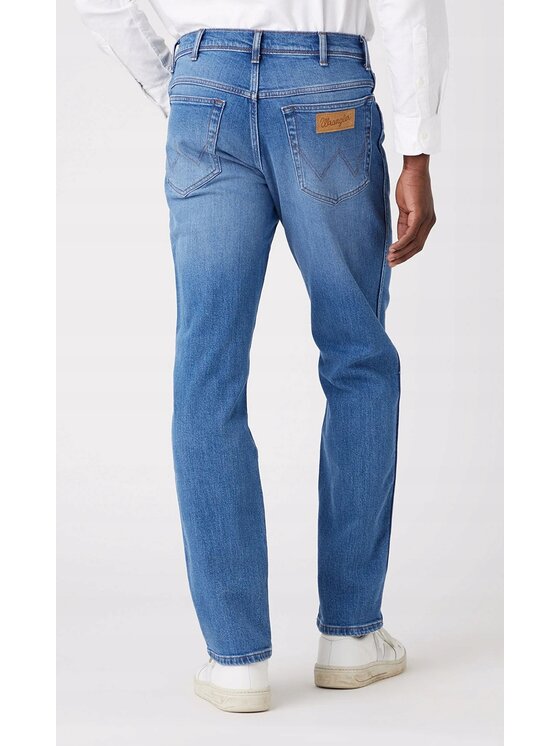 Wrangler Wrangler Jeansy Texas Niebieski Straight Fit