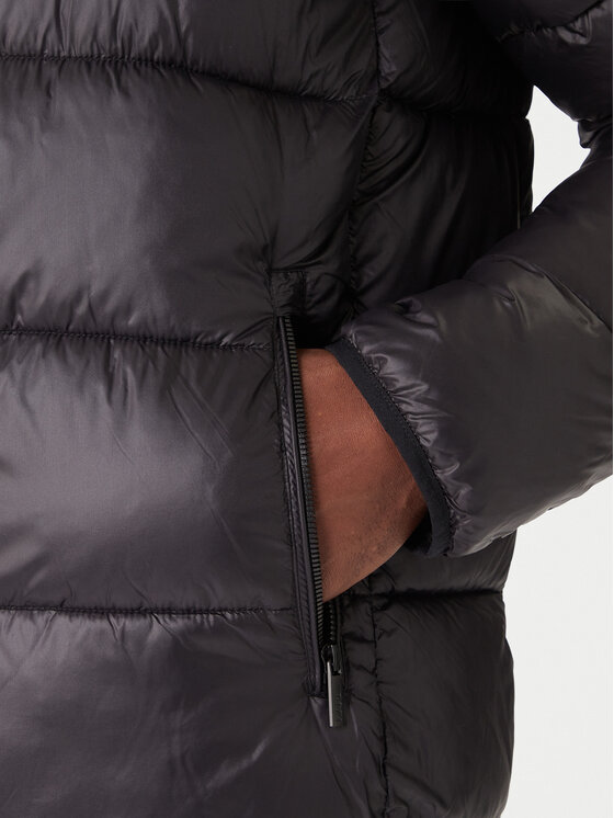 KARL LAGERFELD KARL LAGERFELD Télikabát 505022 554590 Fekete Regular Fit