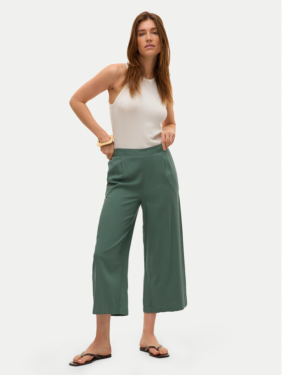 Vero Moda Vero Moda Culottes Mymilo 10321626 Dunkelgrün Regular Fit