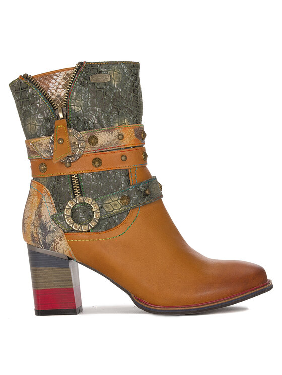 Laura Vita Laura Vita Botki SL76889-11A Brązowy