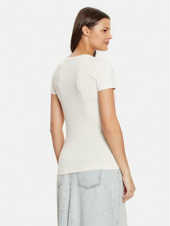 Guess Guess Póló W5RI21 J1314 Ekru Regular Fit