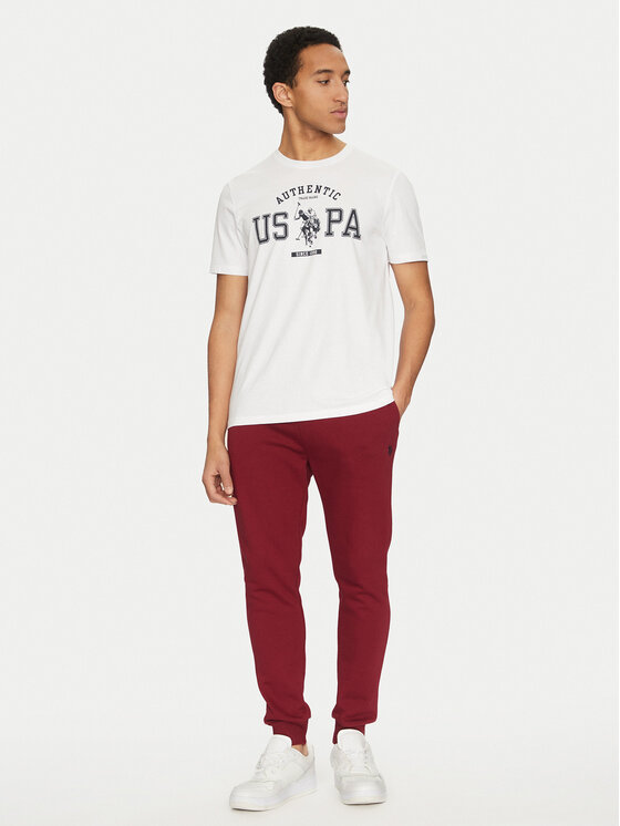 U.S. Polo Assn. U.S. Polo Assn. T-shirt MUP4083 Bijela Regular Fit