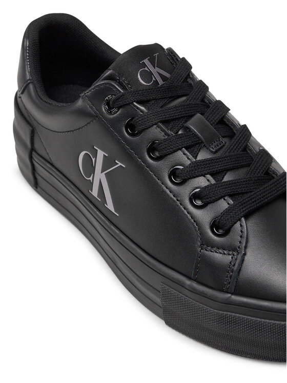 Calvin Klein Jeans Calvin Klein Jeans Sneakersy Vulc Flatform YW0YW01613 Czarny