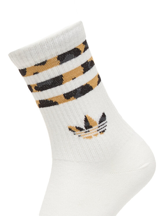 adidas adidas Skarpety długie Leopard JV7855 Brązowy