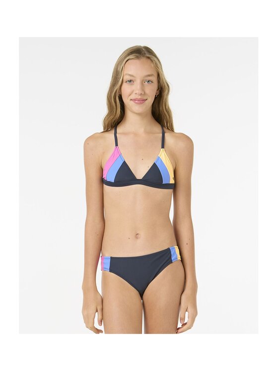 Rip Curl Rip Curl Strój kąpielowy Block Party Bikini -Girl Granatowy