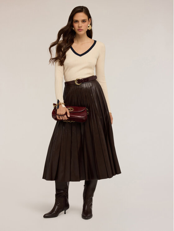 Motivi Motivi Maglione M358W003441N0S1 Crema Slim Fit