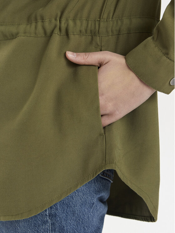 ONLY ONLY Marškinių švarkas Aris 15310852 Žalia Regular Fit