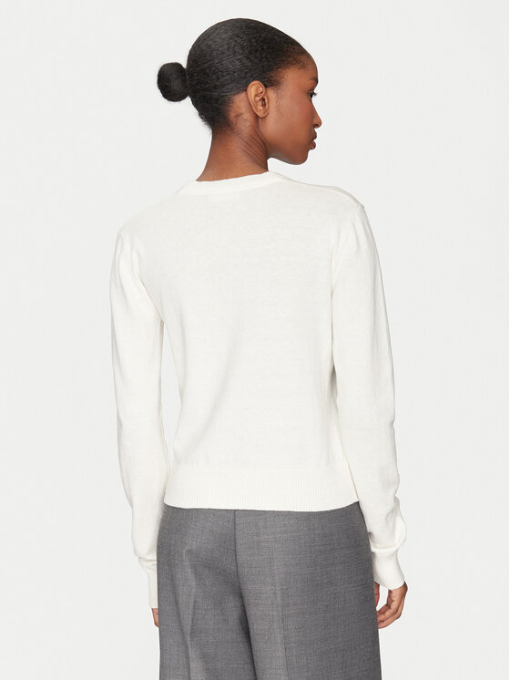 2NDDAY 2NDDAY Sweter Lance 2252340408 Écru Regular Fit