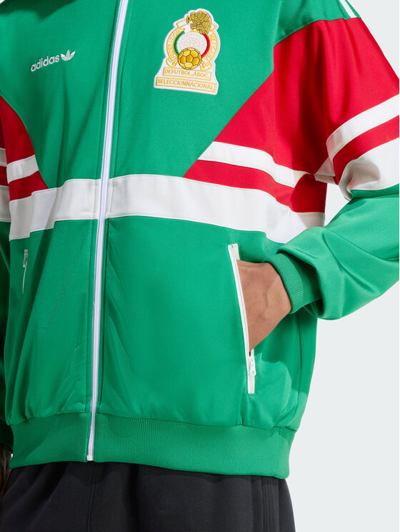 adidas adidas Kurtka wielofunkcyjna Mexico Track Top 1986 Zielony Regular Fit