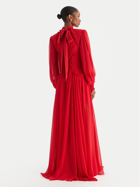 Babylon Babylon Večernja haljina S00833 Crvena Regular Fit