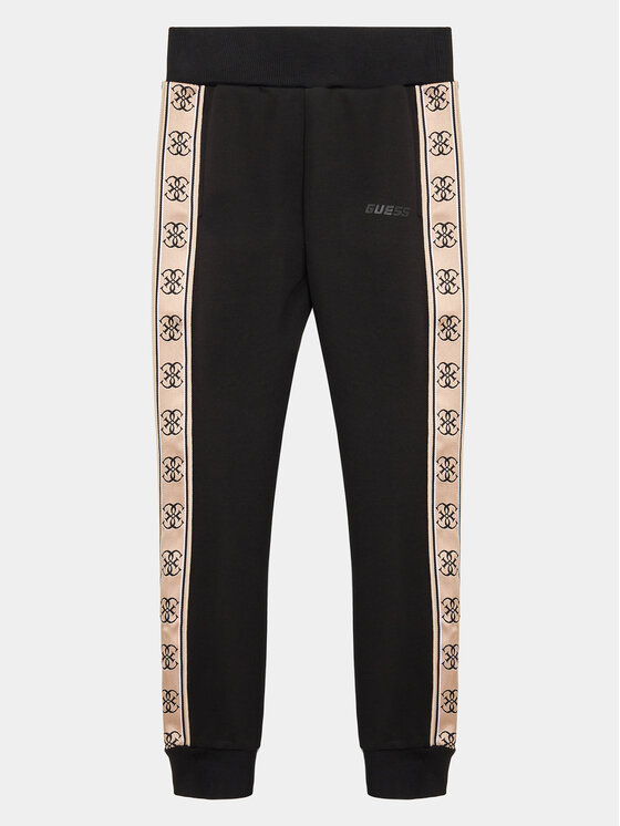 Guess Teplákové nohavice J2YQ27 KB3P2 Čierna Relaxed Fit