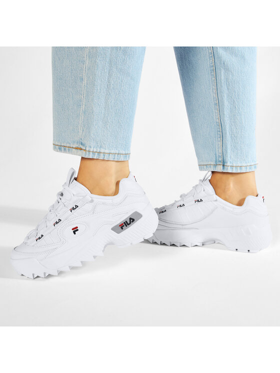 Fila Fila Sneakersy D-Formation Wmn 1010856.92N Biela