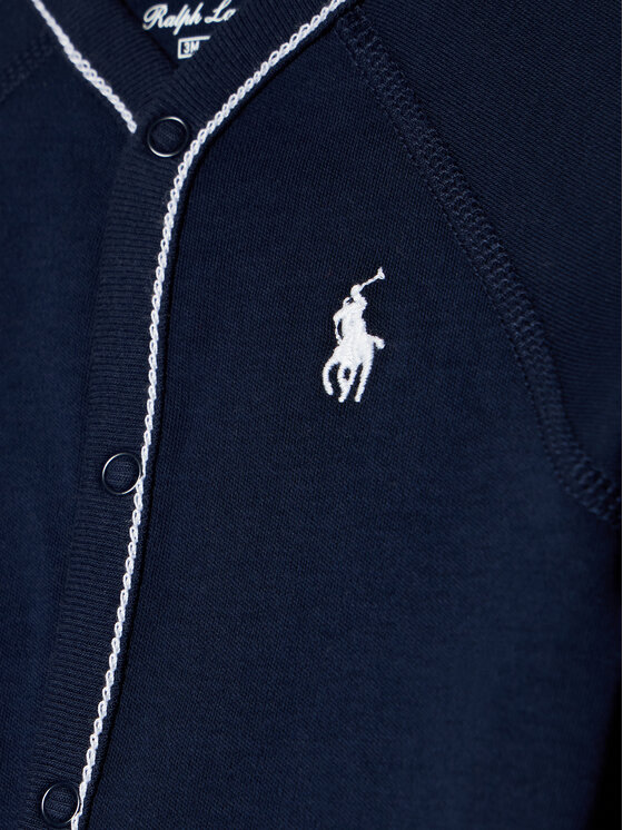 Polo Ralph Lauren Polo Ralph Lauren Pajac Solid 320552445001 Mornarsko modra