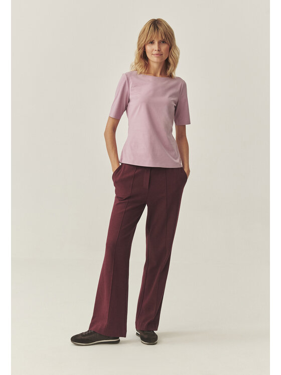 TATUUM Tatuum Bluzka MIKAJO 1 Fioletowy Classic Fit