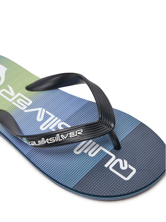 Quiksilver Quiksilver Japonki MOLOKAI STRIPE AQYL101361 XBBG Niebieski