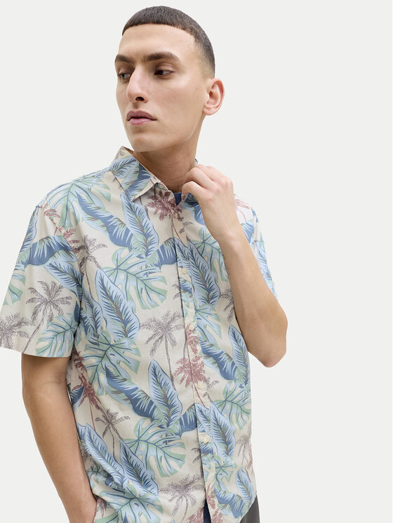 Jack & Jones Jack & Jones Krekls Honolulu 12289667 Daudzkrāsains Regular Fit