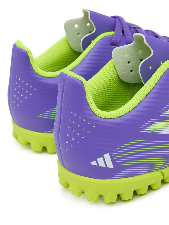 adidas adidas Buty do piłki nożnej F50 Club Turf Boots Kids JI0039 Fioletowy
