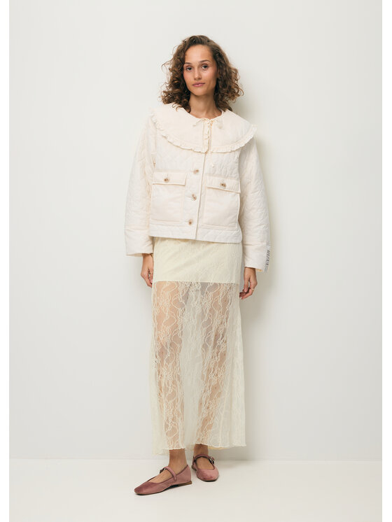 BIZUU BIZUU Maxi sukně FLACE Bílá Standard Fit