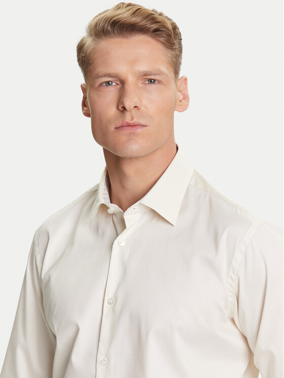 BOSS BOSS Cămașă H-Joe 50545145 Alb Regular Fit