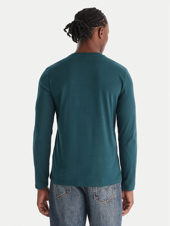 Robe di Kappa Robe di Kappa Longsleeve 631189W Πράσινο Slim Fit