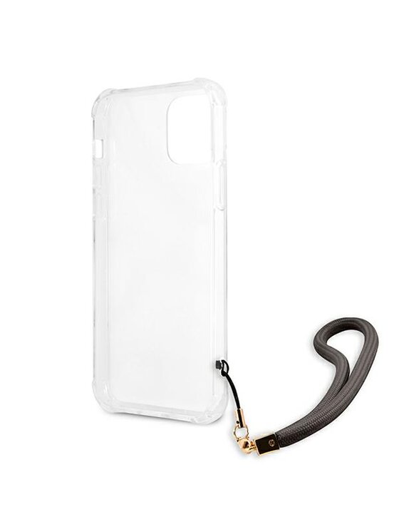 Guess Guess Etui na telefon iPhone 12 Pro Max Szary