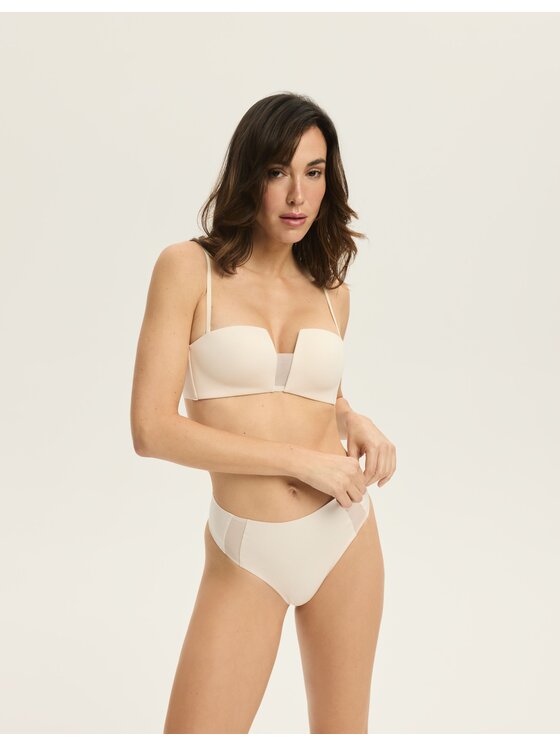 Esotiq Esotiq Biustonosz push-up 42880 Biały