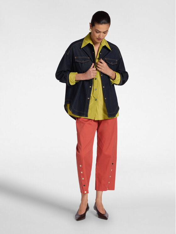 Elena Mirò Elena Mirò Pantaloni di tessuto P015P000463N027 Arancione Regular Fit