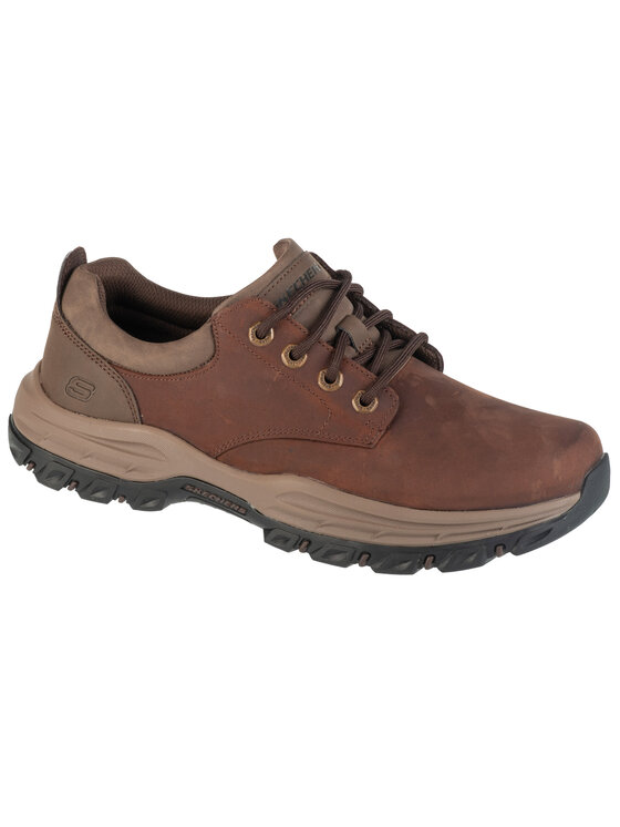 Skechers Skechers Półbuty Knowlson - Leland Brązowy