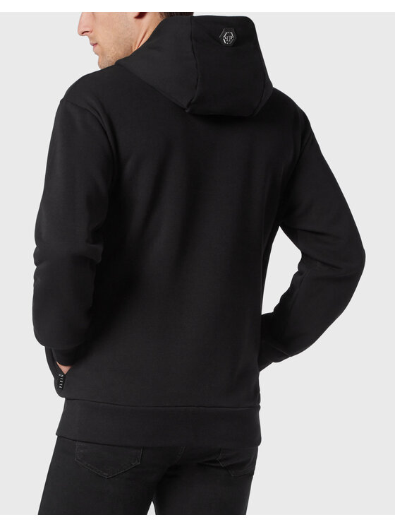 PHILIPP PLEIN PHILIPP PLEIN Mikina 677 Černá Regular Fit