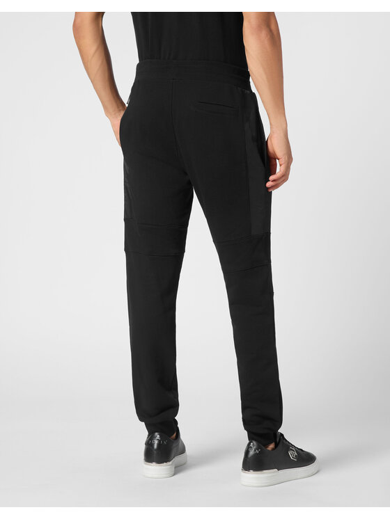PHILIPP PLEIN PHILIPP PLEIN Jogger nohavice 9573 Čierna Jogger Fit