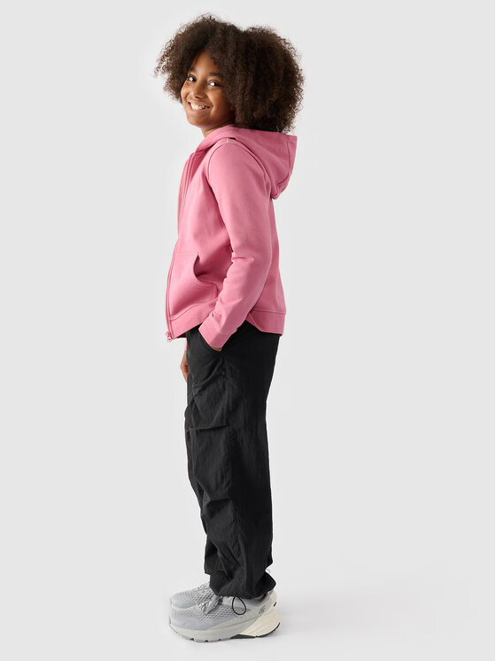 4F 4F Bluza 4FJWMM00TSWSF1315-55S Różowy Regular Fit