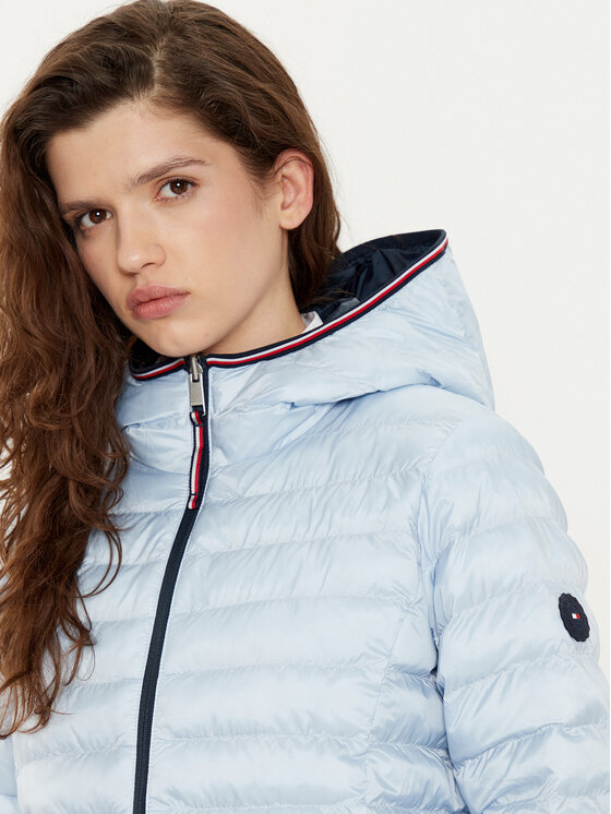 Tommy Hilfiger Tommy Hilfiger Átmeneti kabát WW0WW45317 Kék Regular Fit