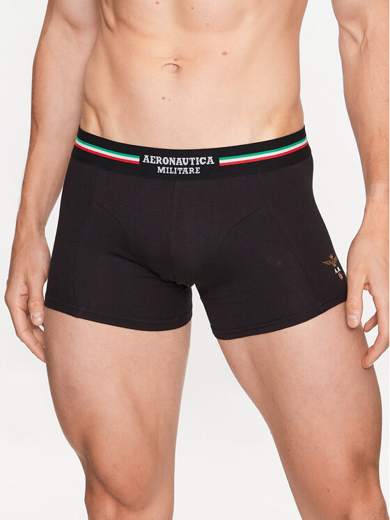 Aeronautica Militare Aeronautica Militare Set od 2 para bokserica AM1UBX001 Crna