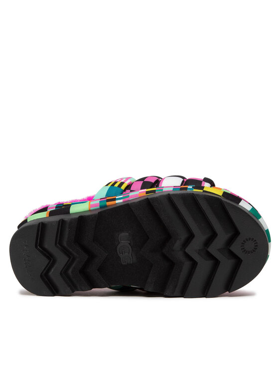 Ugg Șlapi W Maxi Checks Slide 1130842 Colorat | Modivo.ro
