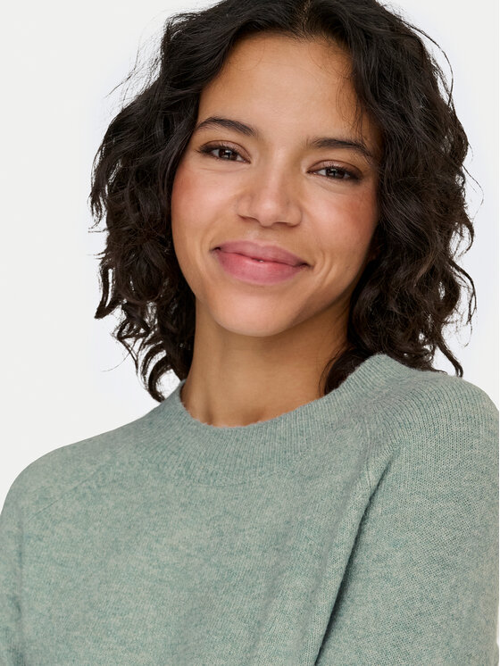 ONLY ONLY Maglione Rica 15204279 Verde Regular Fit