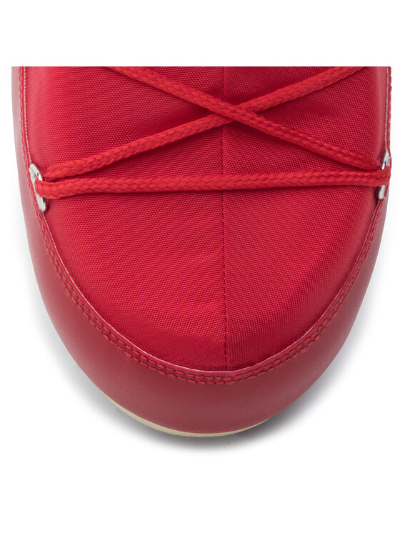 Moon Boot Moon Boot Śniegowce Nylon 14004400003 Czerwony