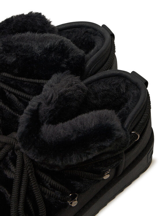 D.Franklin D.Franklin Sniego batai Nordic TRK Fur Low Bomb DFSH370011 Juoda