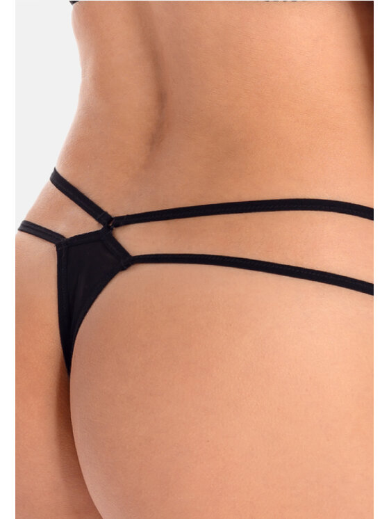 Teyli Teyli Stringi 392 Czarny
