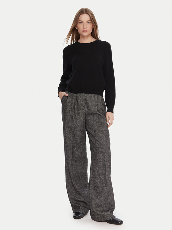 United Colors Of Benetton United Colors Of Benetton Pulover 1002D10BG Črna Relaxed Fit