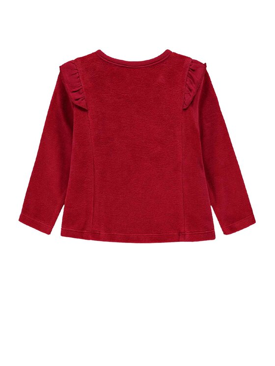 Kanz Kanz Bluza 2122323-2120 Czerwony Basic Fit
