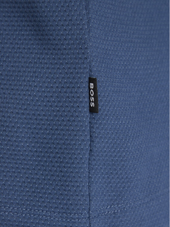 BOSS BOSS Tričko Tiburt 240 50452680 Modrá Regular Fit