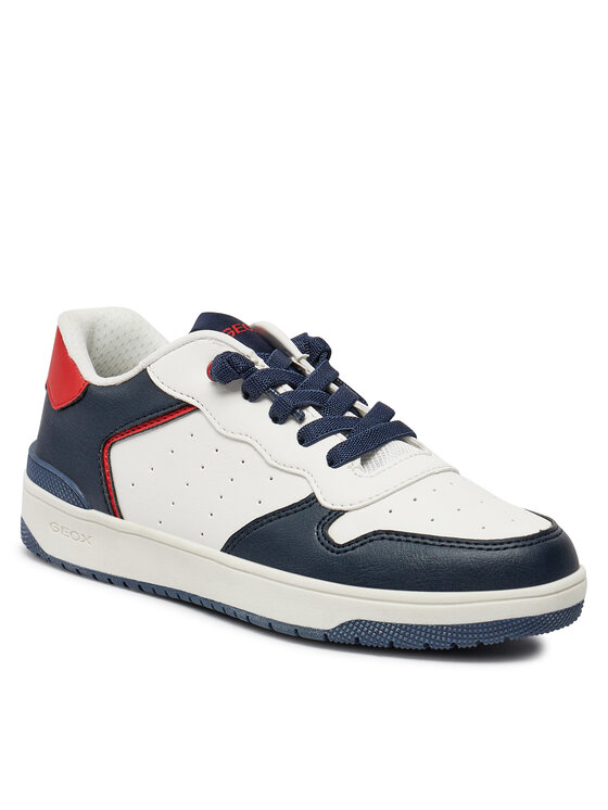 Geox Geox Sneakersy J Washiba Boy J45LQB 05411 C0899 D Biały