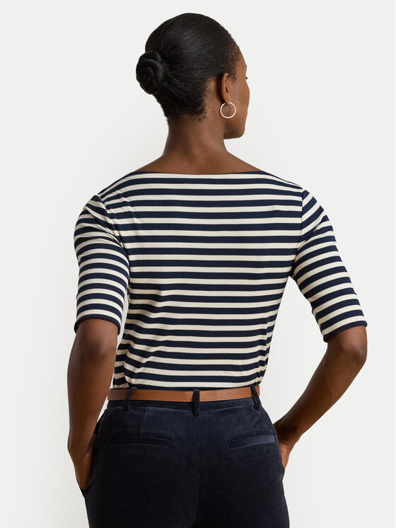 LAUREN RALPH LAUREN LAUREN RALPH LAUREN Блуза 200980041002 Бял Slim Fit