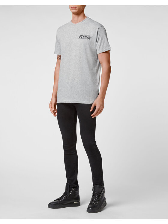 PHILIPP PLEIN PHILIPP PLEIN T-shirt 4887 Grigio Regular Fit