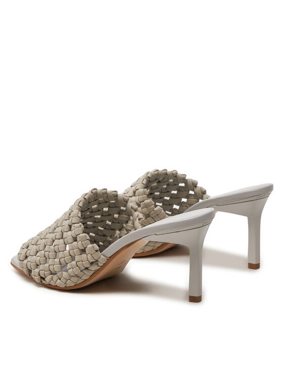 Calvin Klein Calvin Klein Iešļūcenes Heel Mule Sandal 70 Latt HW0HW02144 Bēšs