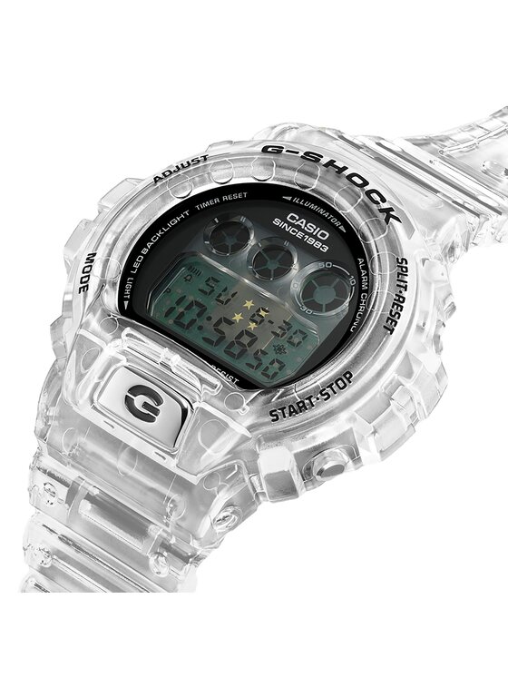 G-Shock G-Shock Zegarek 40th Anniversary Clear Remix DW-6940RX-7ER Przezroczysty