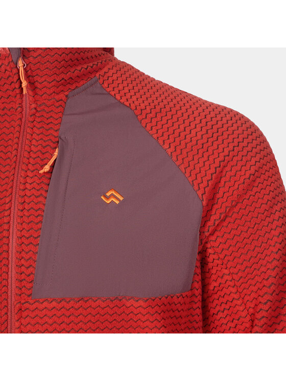 Alpinus Alpinus Bluza Ruen Czerwony Regular Fit