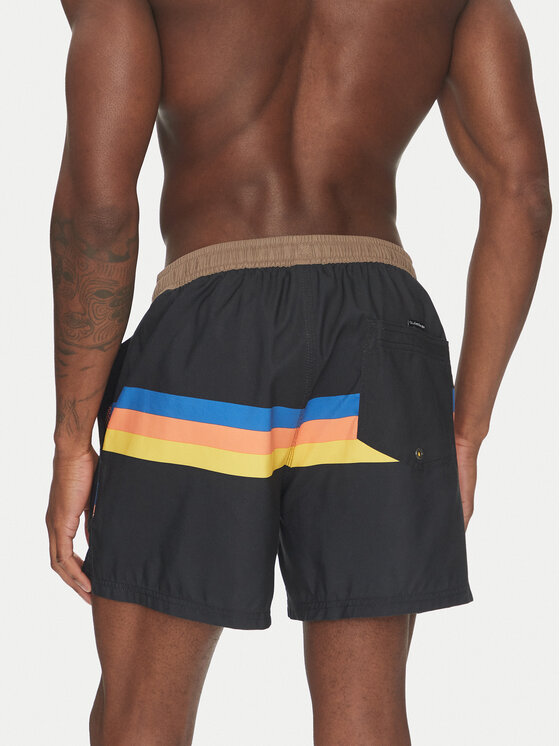 Quiksilver Quiksilver Kopalne hlače Everyday Straight Volley 15 EQYJV04121 Pisana Regular Fit